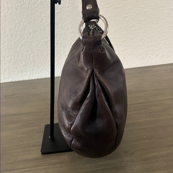 Coach Allie Leather Hobo Shoulder Bag Purse Tote 13655 - Picture 5 of 11